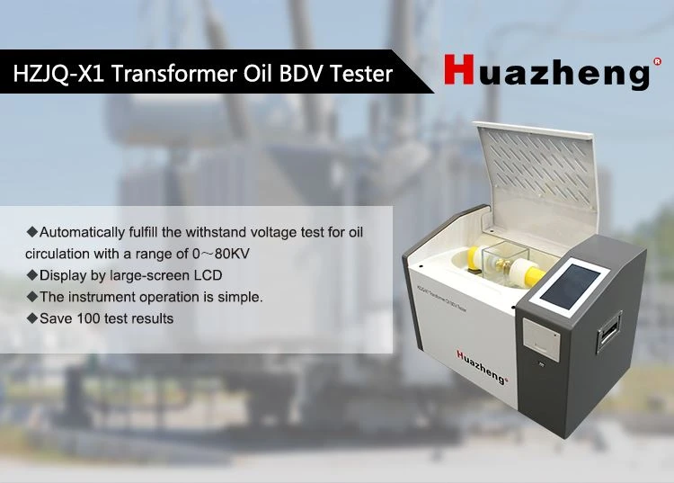 HZJQ-X1 Transformer lwil oliv BDV tès mete videyo